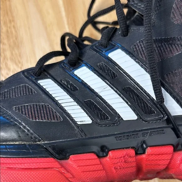 adidas Black and Red Men's Shoes - Picture 11 of 12